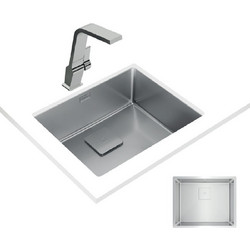 Teka Flex Linea PureClean 50.40 RS15 Υποκαθήμενος Νεροχύτης Inox 54x44cm
