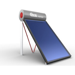 Calpak Mark 5 Ηλιακός Θερμοσίφωνας 160lt 2.6m² Glass Τριπλής Ενέργειας για Αντλία Θερμότητας