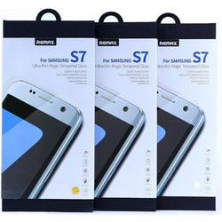 Remax Glass Protector Full 3D For Samsung Galaxy S7 Edge 0.3mm Black 52223