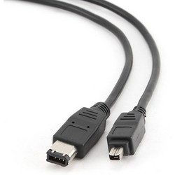 Gembird 6P to 4P Firewire Cable 1.8m FWP-64-6