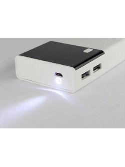 Fontastic Eris Power Bank 6000mAh με 2 Θύρες USB-A White