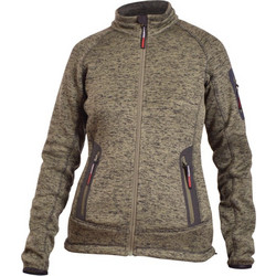 Northfinder Fellicia Γυναικεία Ζακέτα Fleece Μακριά με Φερμουάρ Καφέ MI-4173OR