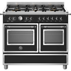 Bertazzoni HER106L2ENET Κουζίνα Ηλεκτρική 91lt με Εστίες Αερίου 99.5cm