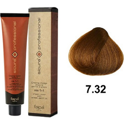 Faipa Sicura Professional 7.32 Ταμπάκο Μόνιμη Βαφή Μαλλιών 120ml