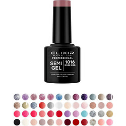 Elixir Semigel 819 Pastel Pink Ημιμόνιμο Βερνίκι Νυχιών 8ml