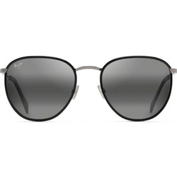 Maui Jim Noni 854-02 Ανδρικά Γυαλιά Ηλίου Τετράγωνα Κοκάλινα Μαύρα με Γκρι Degradee Φακό