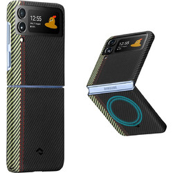 Pitaka Fusion Weaving MagEZ Case 3 - MagSafe Θήκη Aramid Fiber Body Samsung Galaxy Z Flip4 - 0.95mm - 600D - Overture (FOFLIP4)