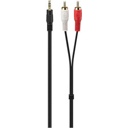 Logik 3.5mm to RCA Gold 1.5m New Καλώδιο Ήχου