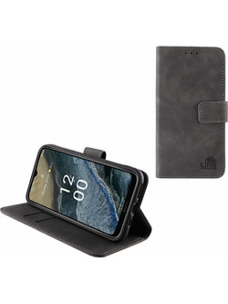 Lime Θηκη Nokia G11 Plus 6.52'' Essential Magnet Book Stand Clip GREY