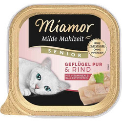 Finnern Miamor Senior Milde Mahlzeit with Poultry & Beef 100gr