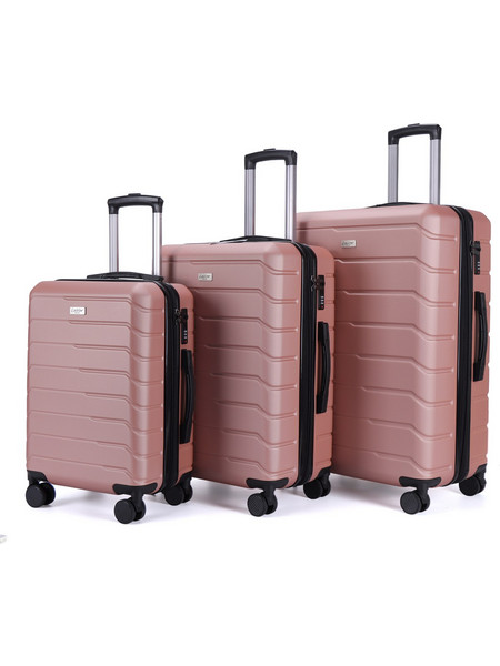 Lavor 1-601S Σετ Βαλίτσες 3τμχ Ροζ