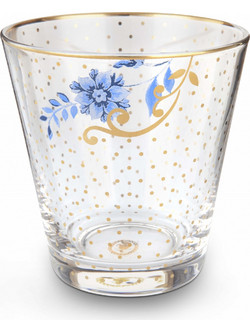 Pip Studio Σετ Ποτήρια Νερού Γυάλινα Royal Golden Dots 270ml 6τμχ 51131013