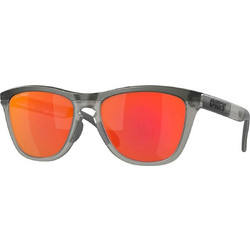 Oakley OO9284 01 Ανδρικά Γυαλιά Ηλίου Τετράγωνα Κοκάλινα Μαύρα με Πορτοκαλί Degradee Φακό
