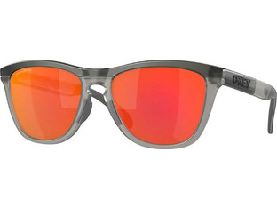 Oakley OO9284 01 Ανδρικά Γυαλιά Ηλίου Τετράγωνα Κοκάλινα Μαύρα με Πορτοκαλί Degradee Φακό