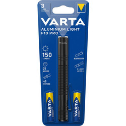 Varta F10 Aluminium Light Pro Φακός Μπαταρίας 150lm