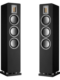Audiovector QR 5 Ζεύγος Ηχείων Hi-Fi Δαπέδου 280W 3 Δρόμων Piano Black