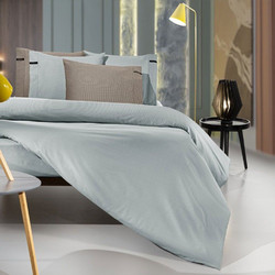 Guy Laroche Σεντόνι Υπέρδιπλο με Λάστιχο 160x200+35 Minimal Azul