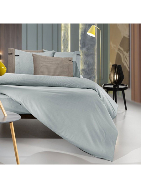 Guy Laroche Σεντόνι Υπέρδιπλο με Λάστιχο 160x200+35 Minimal Azul