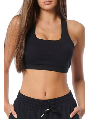 Body Action Αθλητικό Μπουστάκι με Μέτρια Στήριξη Μαύρο 041323-01