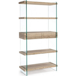 Bizzotto Kenya Βιβλιοθήκη 90x39x180cm 5732011