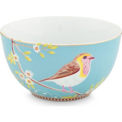 Pip Studio Μπωλ Παγωτού Πορσελάνινο Γαλάζιο Early Bird Blue O15x8,1