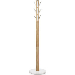 Umbra Καλόγερος Ξύλινος Natural/Λευκός Flapper 39,4x39,4x168,9