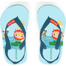 Mitsuko Fisher Price Παιδικές Σαγιονάρες για Αγόρι Πράσινες Mint SA40260B