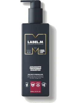 Label.m Amaranth Thickening Σαμπουάν για Όγκο 300ml