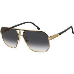 Carrera CA1062/S SAO9O Ανδρικά Γυαλιά Ηλίου Aviator Μεταλλικά Χρυσά Μαύρα με Μαύρο Degradee Φακό