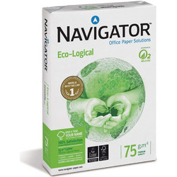 Επαγγελματικό Χαρτί Εκτύπωσης Navigator (Eco-Logical) A4 75g/m 500 Φύλλα (NVG330970)