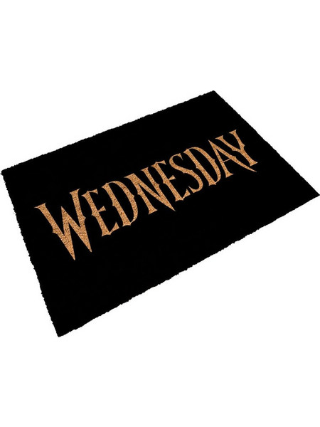 Wednesday Logo doormat
