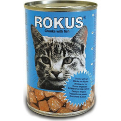Rokus Meat Chunks with Fish 410gr