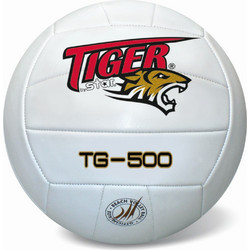 ΜΠΑΛΑ ΔΕΡΜΑΤΙΝΗ VOLLEY TIGER SUPER TOUCH ΛΕΥΚΗ S.5 (35/492)