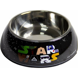 Ταΐστρα σκύλων Star Wars μελαμίνη 180 ml Μαύρο Μέταλλο