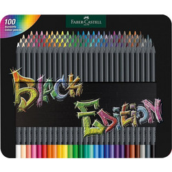 Faber-Castell Black Edition Ξυλομπογιές Σετ 100τμχ 116490