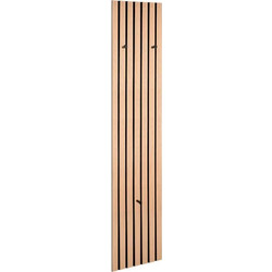 Κρεμάστρα Τοίχου Grace 2270498 25x160cm Natural-Black Mirrors & More Mdf