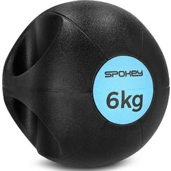 Spokey Gripi weight ball filled sand 6 kg 929865-black-blue