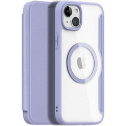 Dux Ducis Skin X Pro Wallet για Apple iPhone 15 Plus - Μωβ