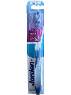 Jordan Individual Reach Soft Οδοντόβουρτσα Μπλε