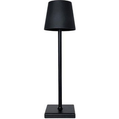 Eurolamp 144-70012 Πορτατίφ Αφής LED με Μπαταρία Μαύρο Φ10xΥ38cm