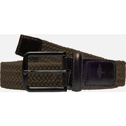 Fynch Hatton Braided Ανδρική Ζώνη Olive FM4005 H4499 0560