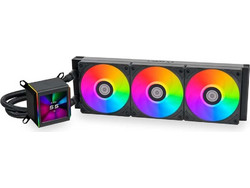 Lian Li Galahad II LCD 360 Black Υδρόψυξη CPU 120mm RGB για Socket 115x / AM4 / 1200 / 1700 / AM5