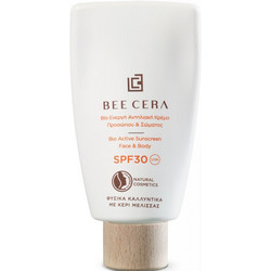 Bee Cera Bioactive Sunscreen Αντηλιακή Κρέμα Προσώπου & Σώματος SPF30 100ml