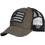 Pentagon Ανδρικό Καπέλο Jockey με Δίχτυ Snapback Υφασμάτινο Χακί K13055