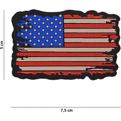 Ραφτό Σήμα Army Surplus USA flag embleem