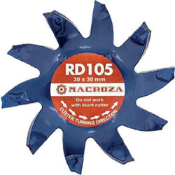 MACROZA Κοπτικό φρέζας RD10 (25x25mm) (4400006)