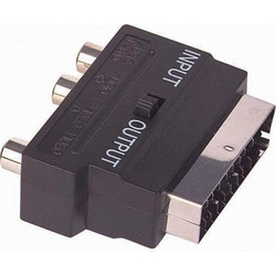 ADAPTOR SCART / RCA IN / OUT