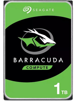 Seagate Barracuda 1TB HDD Σκληρός Δίσκος 3.5" Sata 3 7200rpm με 256MB Cache