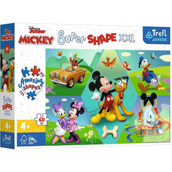 Παιδικό Puzzle Trefl Disney Junior It s Always Fun With Mickey XXL 60 Κομμάτια