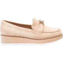 Luigi - Γυναικεία Μοκασίνια Suede με Πλατφόρμα 3847402 Μπεζ